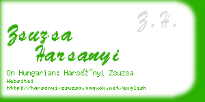 zsuzsa harsanyi business card